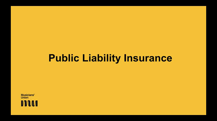What is Public Liability Insurance for musicians? ...