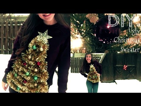 DIY: Ugly Christmas Sweater - YouTube DIY: Ugly Christmas Sweater - DIY: Ugly Christmas Sweater - YouTube
