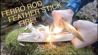 Start A Fire with a Ferro Rod