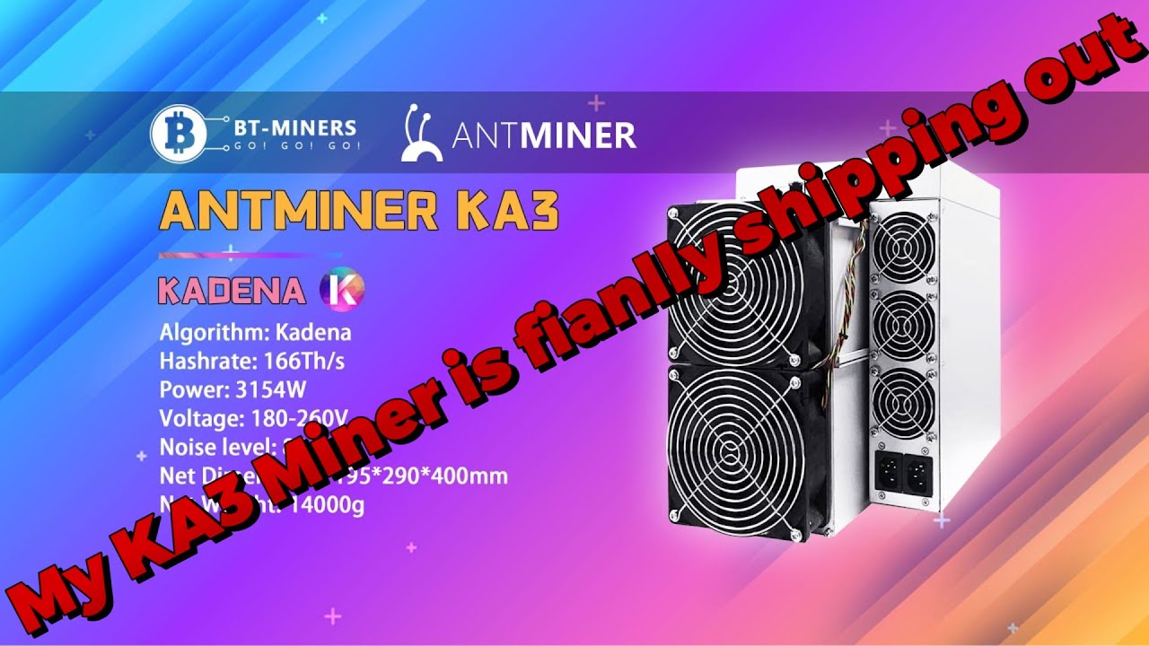 KA3 Miner from Casa Miners - YouTube