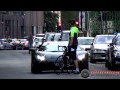 Cyclist SABOTAGES Lamborghini Aventador!!