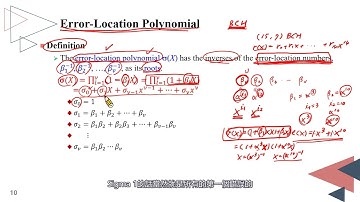 編碼理論4-11-2 Decoding of BCH Codes II