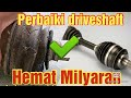 Cara perbaiki drive shaft / As kopel / CV joint triton pajero ford mazda dengan mudah hemat milyaran