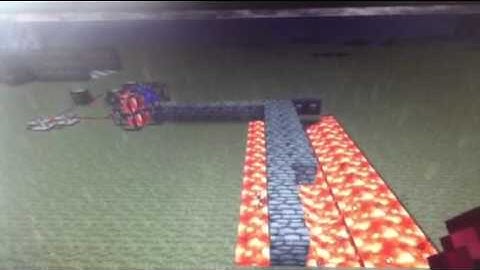 Minecraft xbox tutorial self building bridge!!!!