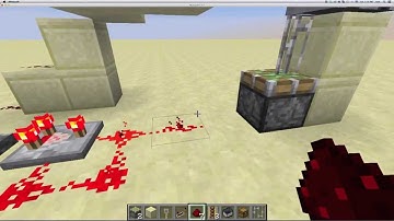 Minecraft Redstone Ep.1 Wireless Redstone - with ought mod