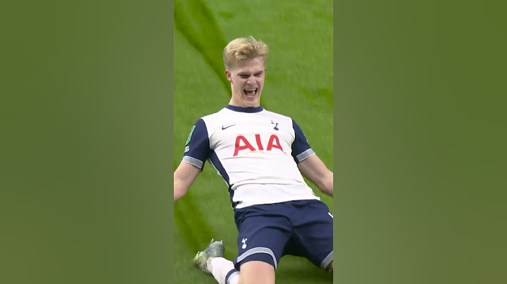 #footballshorts:Lucas Bergvall with the winning goal as Tottenham ends Liverpool 24 games unbeaten.