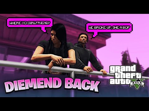 GTA 5 SCHOOL SENIOR YEAR IN DA HOOD EP. 304 - DIEMEND BACK 😲 (GTA 5 RP)