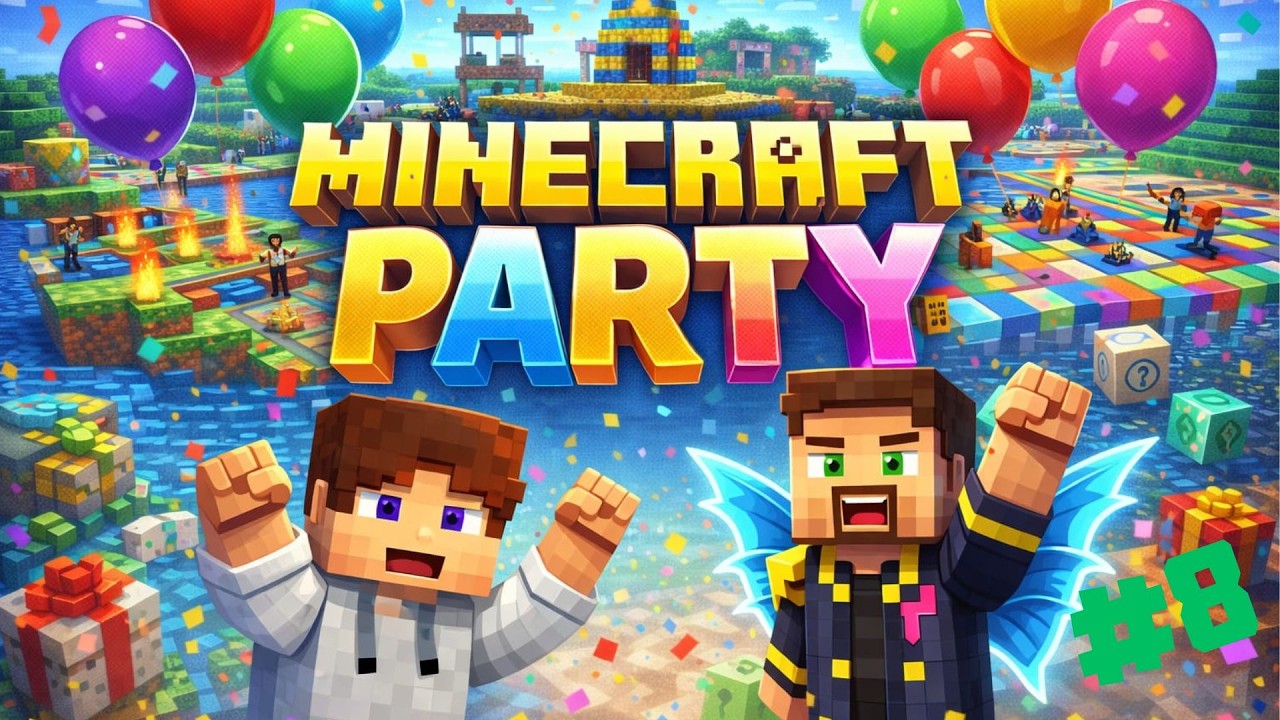 40 Felder, 12 Minuten, 0 Skill 💀 | Minecraft Party #8