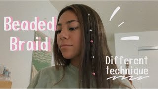 ✰Beaded braid | how to ✰