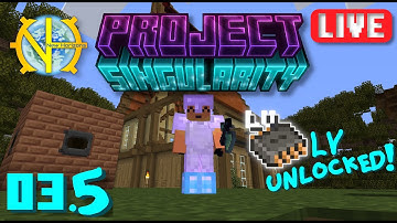 THE LV UNLOCK CEREMONY! | Project Singularity LIVE 3.5 | GTNH