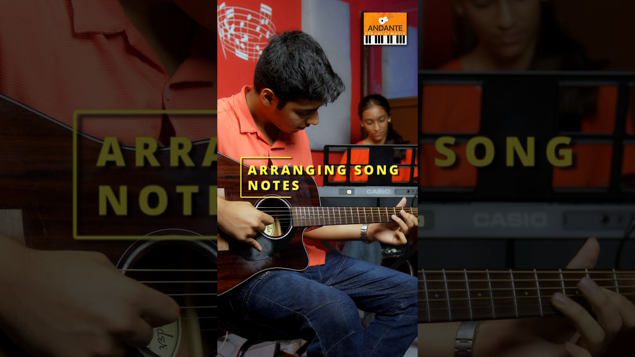 Arranging Notes with a Song