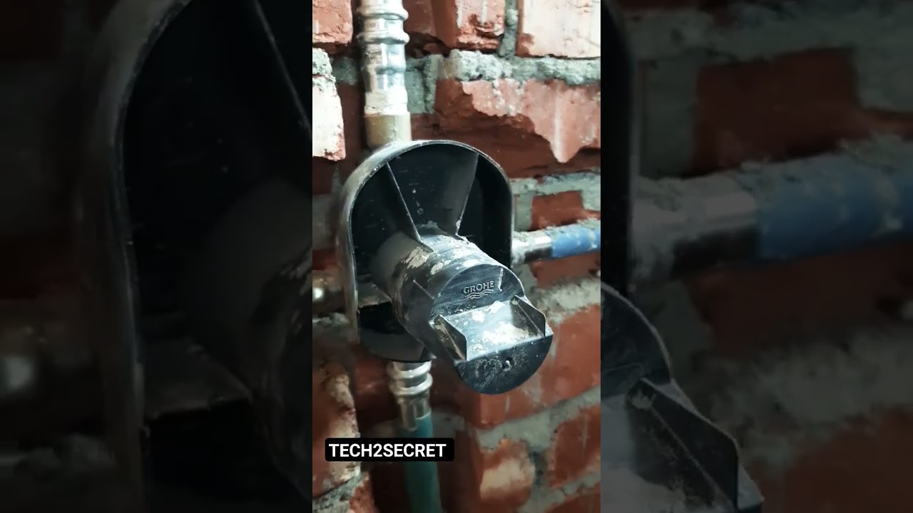 Bathroom fitting Consealed piping of shower diverter | 