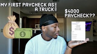 My First Paycheck As A Local Truck Driver! | Paycheck Review *Must Watch*