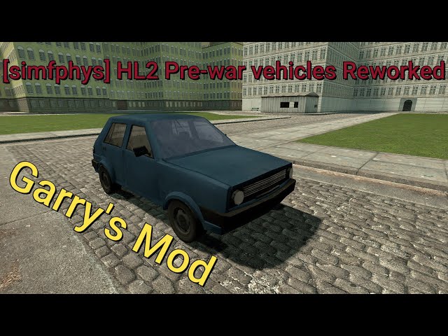 Garry's Mod On Wheels Vehicle Addon Pack V1 - Half-Life 2 - GameFront