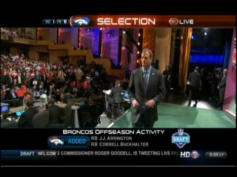 The Broncos Select Robert Ayers