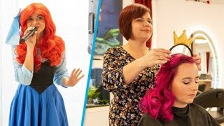 Jennifer Tevs führt einen Friseursalon im Disney-Stil in Wallenhorst