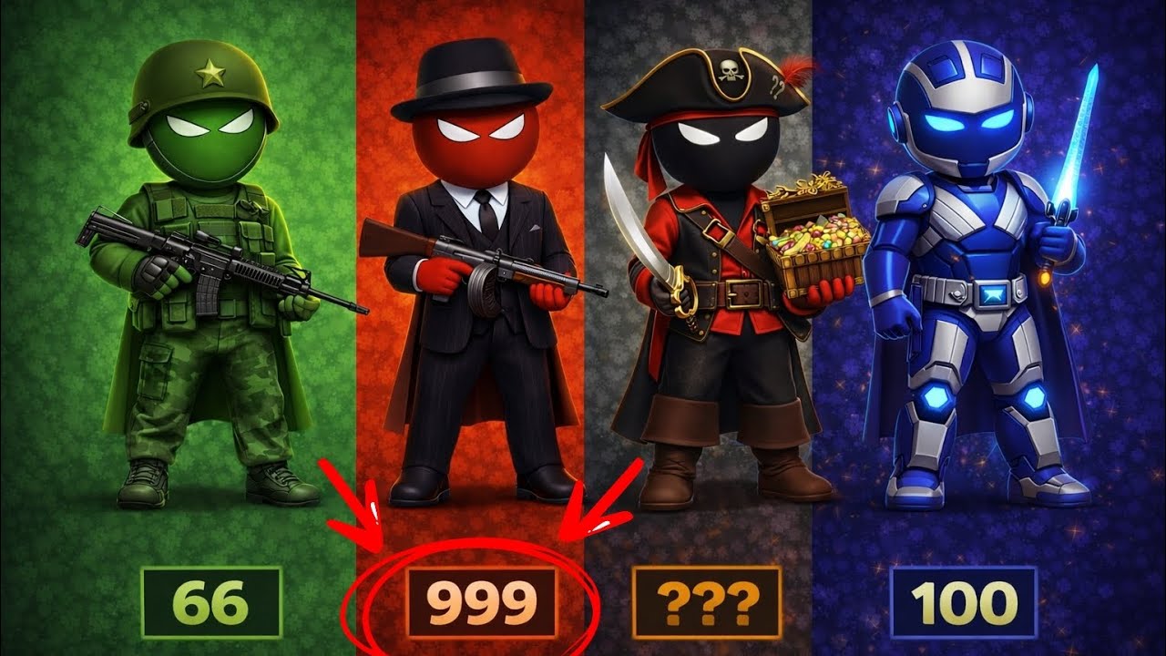 Stickman Party 🎮 New Tournament Mode | 1–4 Players Mini Games | Part 7