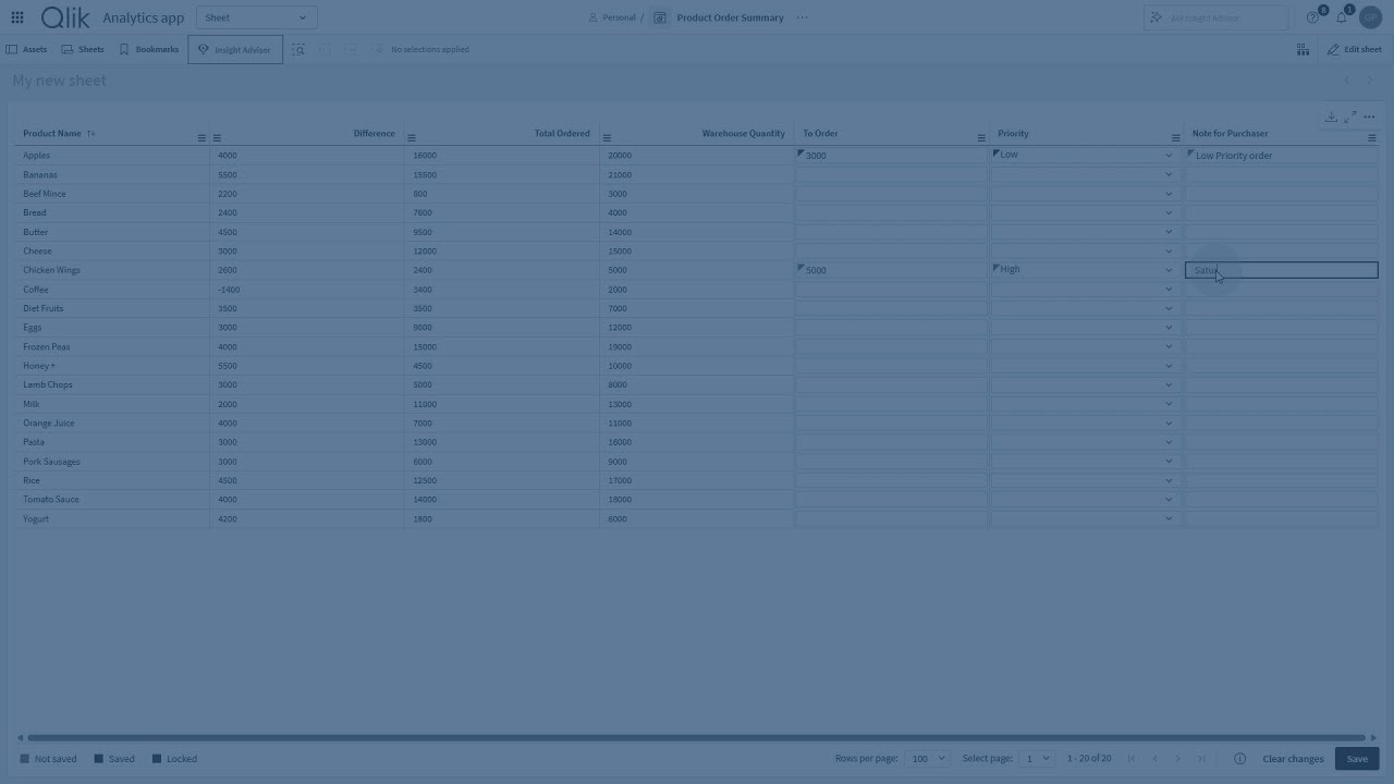 Write table in Qlik Cloud - YouTube
