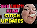 foodie beauty LIED TO US?! UPDATES ON JULIA - livestream reaction