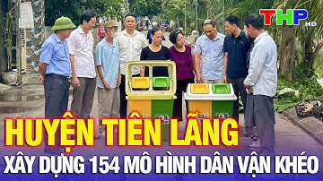 Hải Phòng hôm nay (30/10/2024) | Huyện Tiên Lãng xây dựng 154 mô hình dân vận khéo