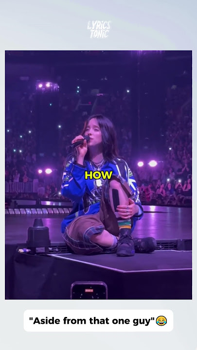 Billie Eilish gets PULLED by a fan in Miami