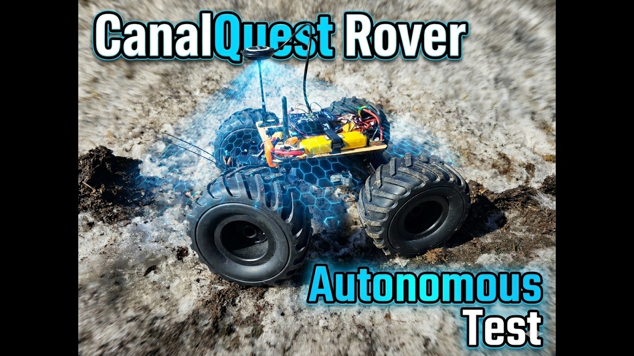 CanalQuest Rover Autonomous Test
