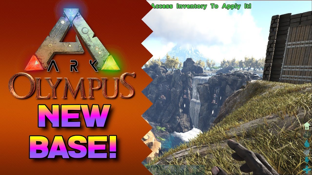Ark Olympus S1 Ep 06 New Base Location Ark Survival Evolved Youtube