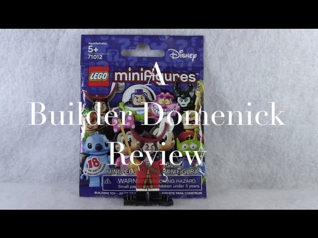 LEGO Captain Hook Minifigure 71012-16 Disney Series Review 