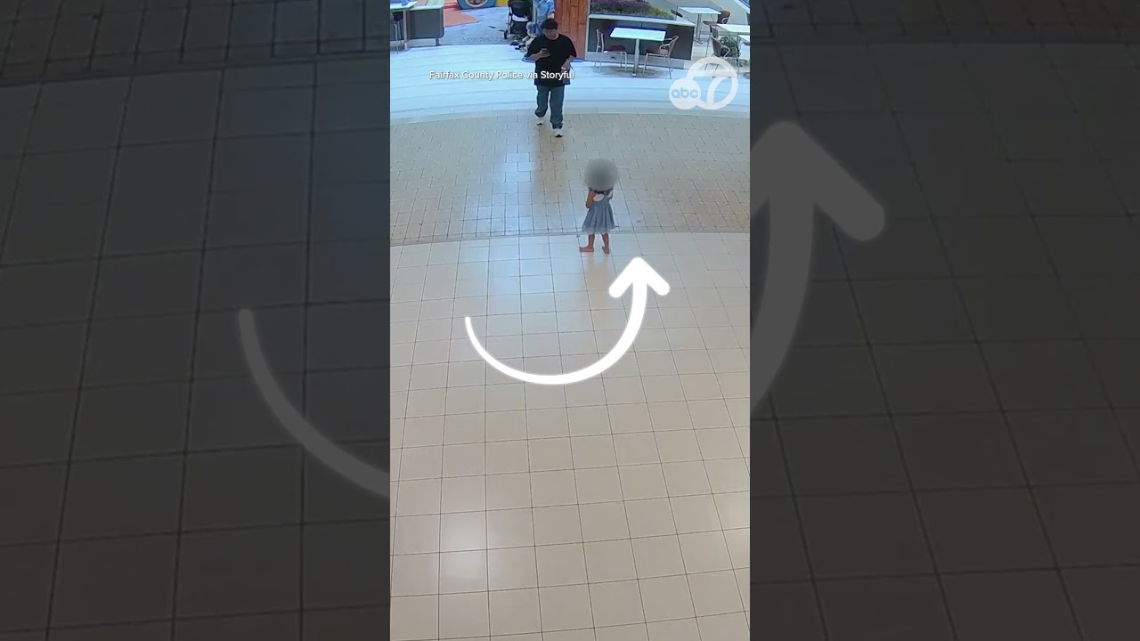 Child Abduction Attempt Caught On Camera At Virginia Mall