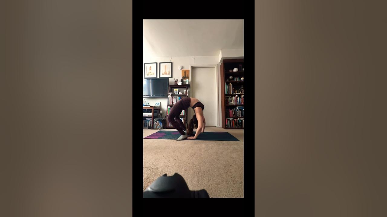 Working on my ANKLE GRAB/TEAR DROP from a Wheelpose. #wheelpose # ...