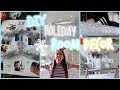 EASY HOLIDAY DIY ROOM DECOR! + Giveaway