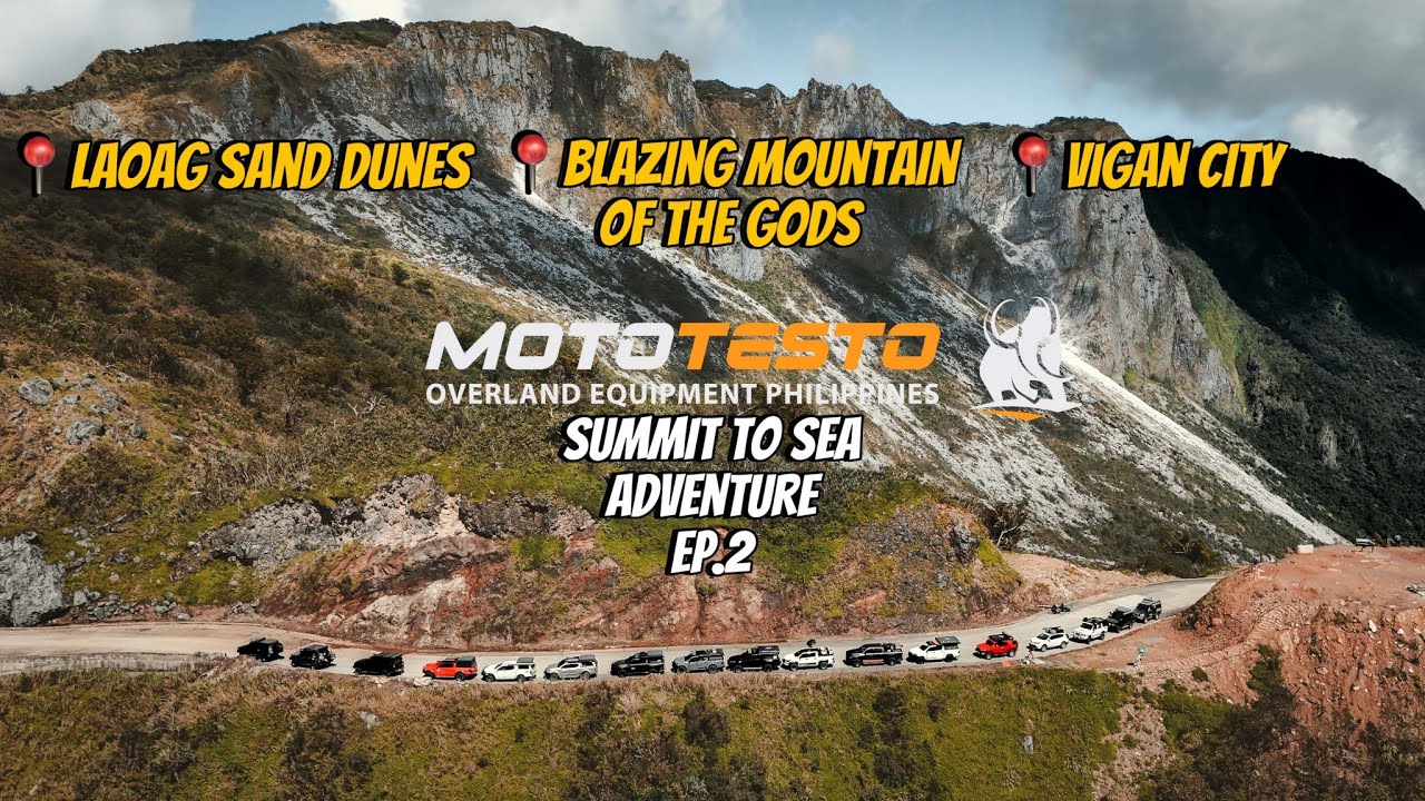 Ep2 Laoag Sand Dunes | Blazing Mountain of the Gods | Vigan | Mototesto Summit to Sea TLBPHvlog#67