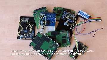 Self-Encrypting Deception: Weaknesses in the Encryption of Solid State Drives (SSDs)