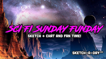 SCI FI drawing, sketching, painting #scifisunday