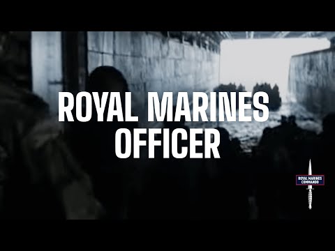 Royal Marines Officer. It's A State Of Mind.