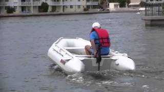SATURN 11' SD330 boat with 12V 55lbs electric motor