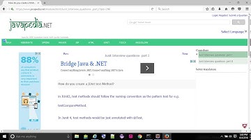 How do you create a JUnit test Method? - javapedia.net