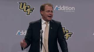 UCF Football Head Coach Gus Malzahn - Introductory Press Conference