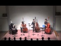 津軽海峡冬景色(Contrabass Quartet)