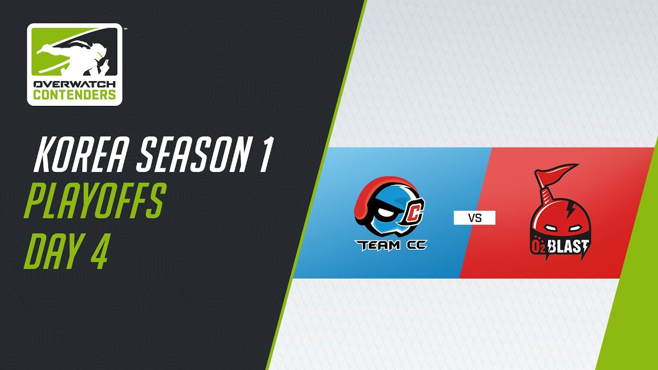 Team CC vs O2 Blast | 2021 오버워치 컨텐더스 코리아 SEASON 1 PLAYOFFS DAY 4 - YouTube