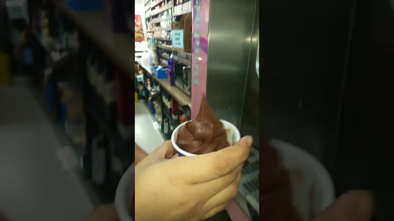 Seven Eleven Ice Cream Machine Short Satisfying Asmr Trending Icecream Seveneleven