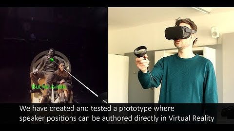 Demo Video: Virtual reality subtitle production prototype