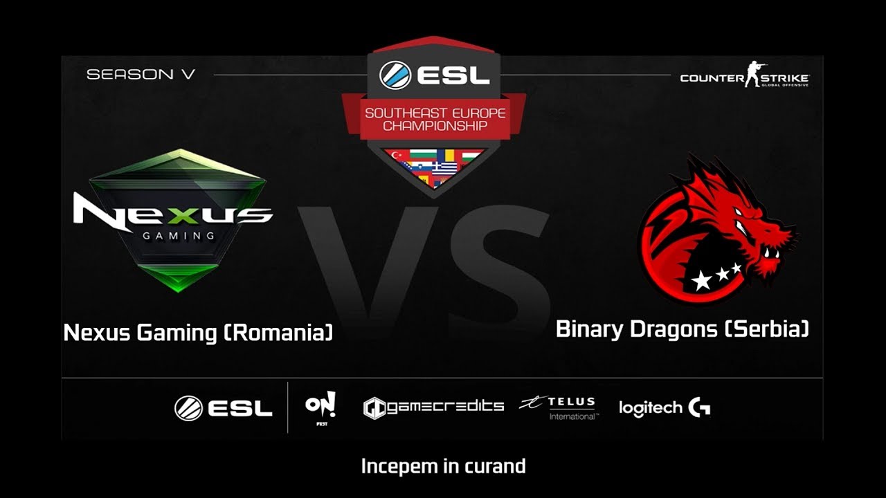 (CS:GO RO) Nexus Gaming (RO) vs. Binary Dragons (SRB) - ESL SEC LAN ...
