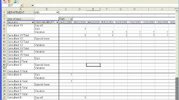Create Excel reports with the scheduling software PlanningPME (english)