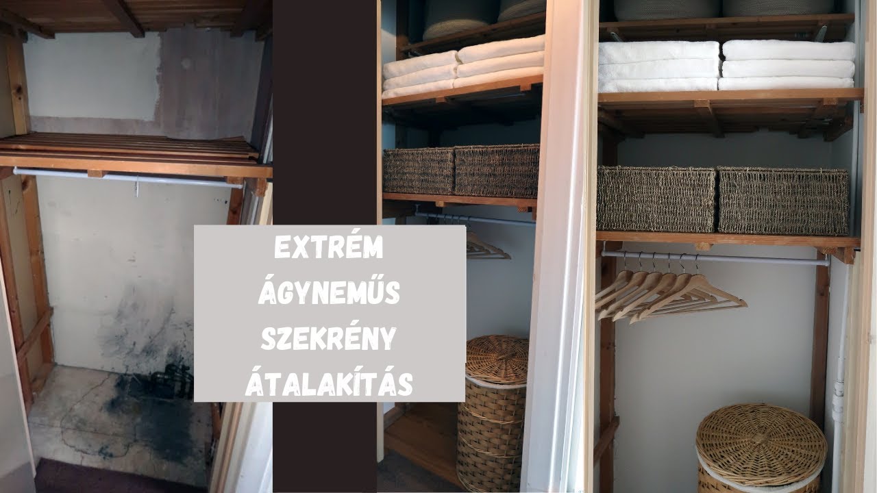 Extrém ÁGYNEMŰS SZEKRÉNY átalakítás