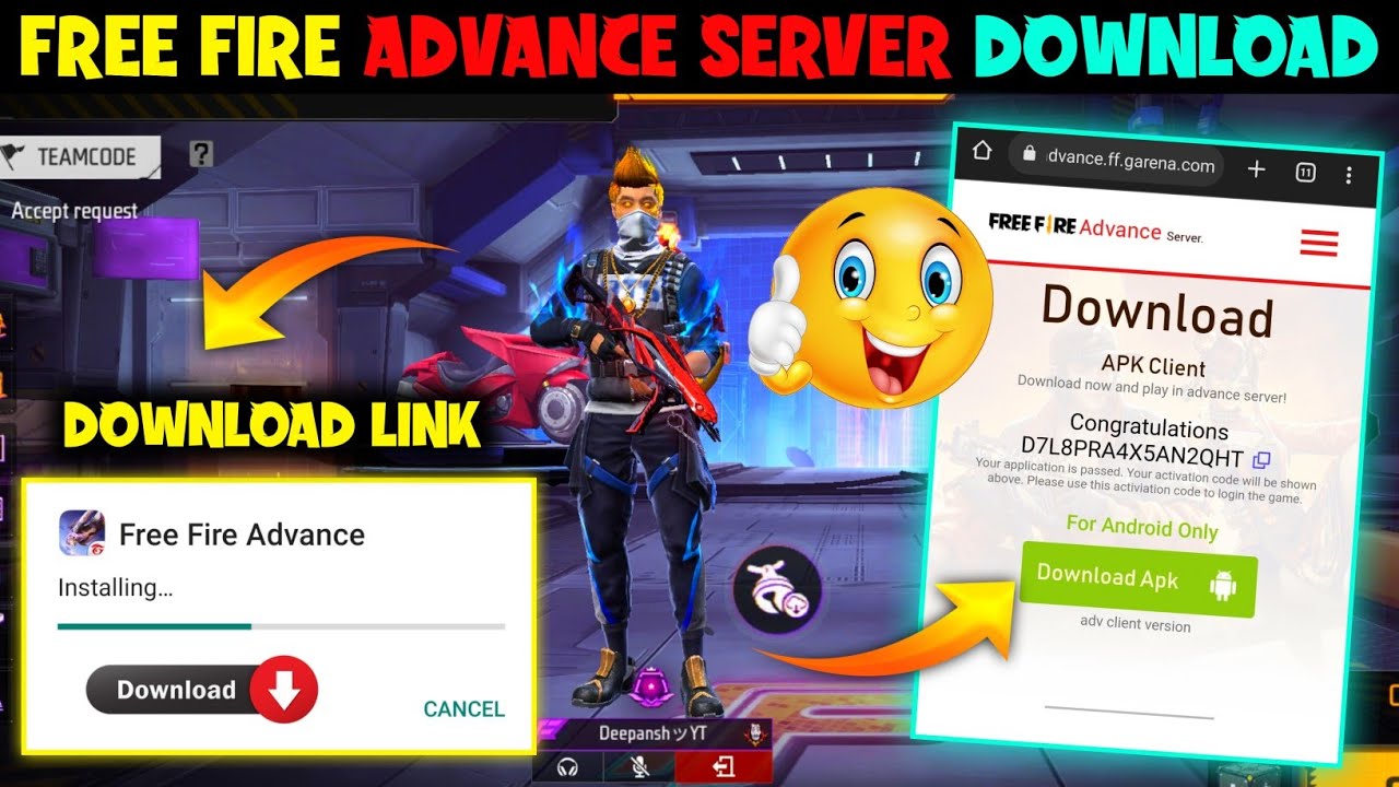 Free Fire Advance Server Free Fire Advance Server Download How To