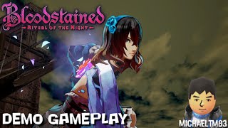 Bloodstained Ritual of the Night | Demo Gameplay (PC 1080p 60fps Commentary)