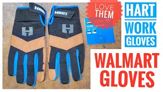 Walmart Hart Leather Gloves Review   I LOVE THEM!!!