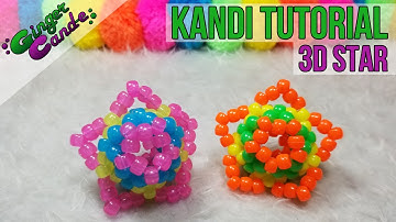 3D Star - [Kandi Tutorial] | @GingerCandE