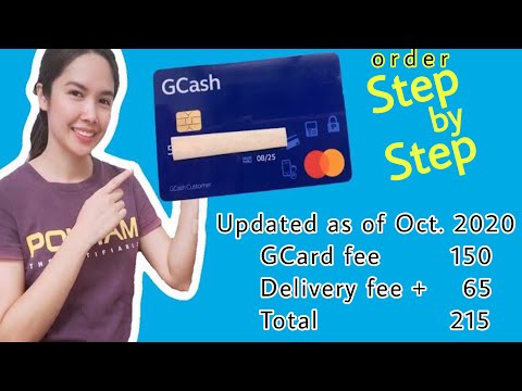 Como encomendar GCASH MasterCard